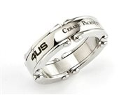 Anillo 4US: Cesare Paciotti Hombre in Acero 4UAN0436/20 - 4UAN0436/20